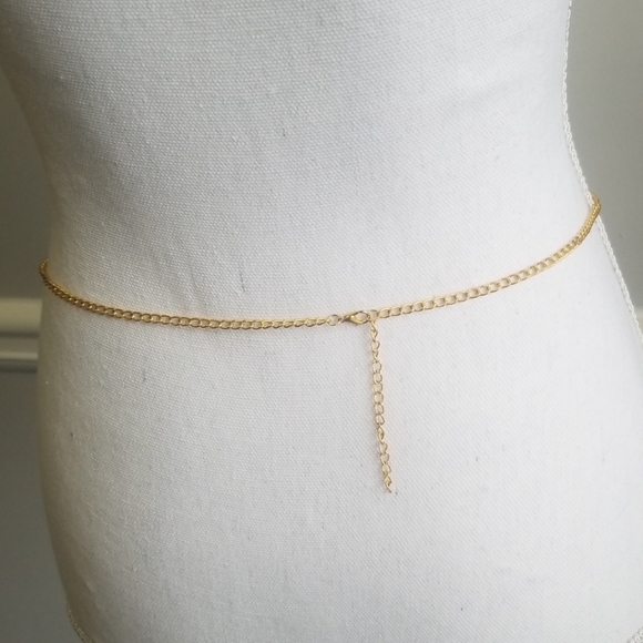 Gold Bodychain Necklace - Picture 4 of 4
